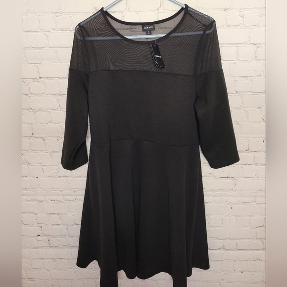 NWT Torrid Black Dress Size L - Picture 1 of 4